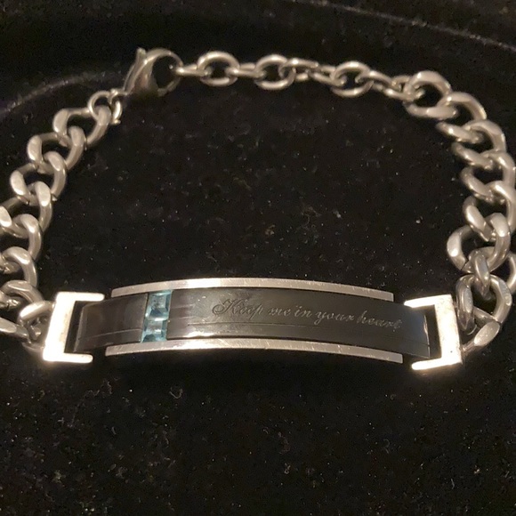 🎊HP🎊 “Keep me in your heart” Men’s bracelet - Picture 4 of 9